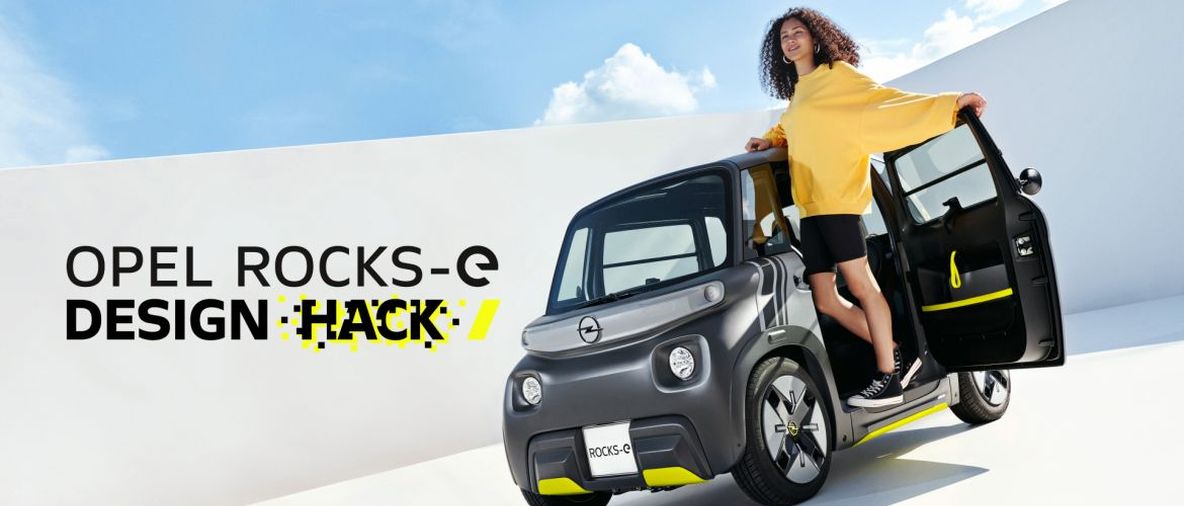 Opel invita i giovani designer a creare un’originale Opel Rocks-e Concept